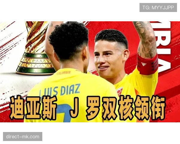 哥伦比亚队2026世界杯阵容预测：J罗领衔黄金一代能否创造历史